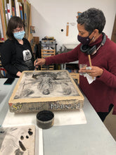 Load image into Gallery viewer, Praying Card #7 by Kyrin Hobson