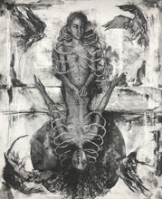 Load image into Gallery viewer, Praying Card #7 by Kyrin Hobson