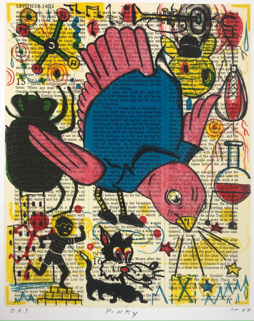 Pinky by Tony Fitzpatrick