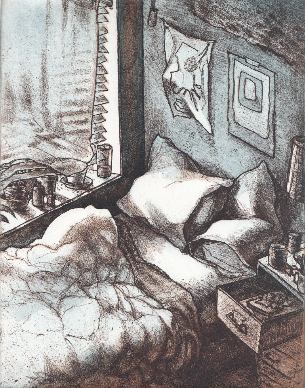 Twin Bed by Catherine Winings