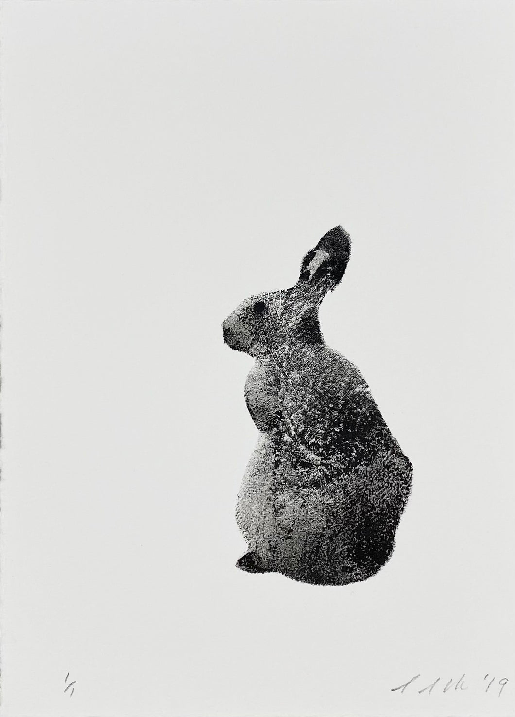 Rabbit Series 19 by Susan Hall