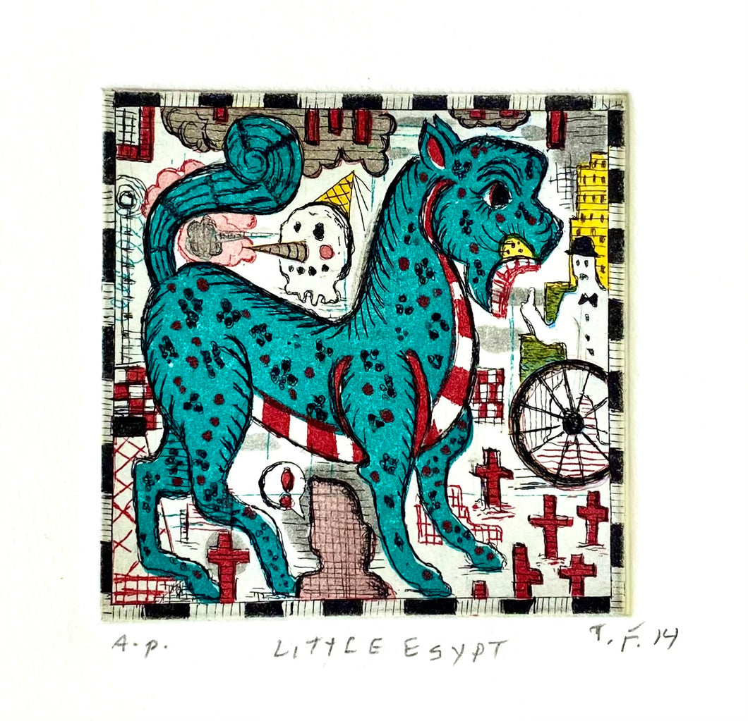 Little Egypt by Tony Fitzpatrick